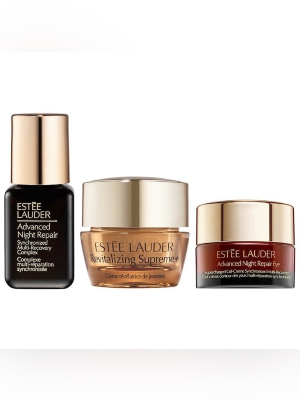 Estée Lauder Trio Advanced Night Repair Serum, Eye Gel, Revitalizing Supreme Crm - Picture 2 of 9